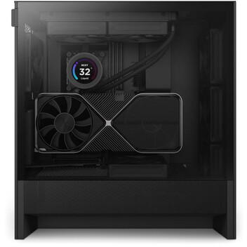 Torre PC NZXT H5 Flow 2024 Midi Tower E-ATX Cristal Templado USB-C Negra
