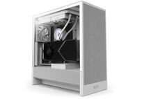 Torre PC NZXT H5 Flow 2024 Midi Tower E-ATX Cristal Templado USB-C Blanca