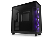 NZXT H6 Flow RGB Mid Tower Cristal Templado USB-C Negra