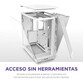 NZXT H6 Flow Mid Tower Cristal Templado USB-C Blanca