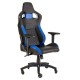 Corsair T1 Race 2018 Silla Gaming Negra/Azul