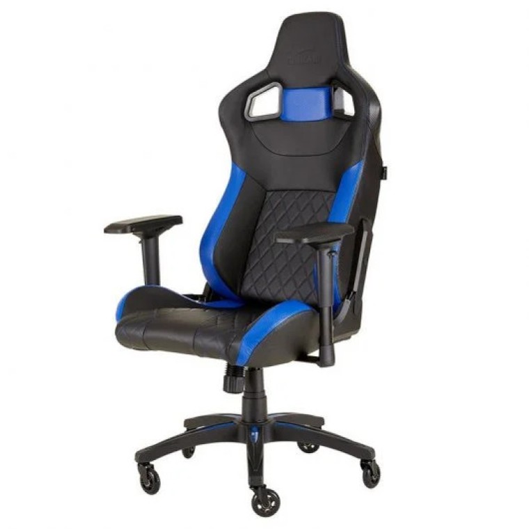 Corsair T1 Race 2018 Silla Gaming Negra/Azul