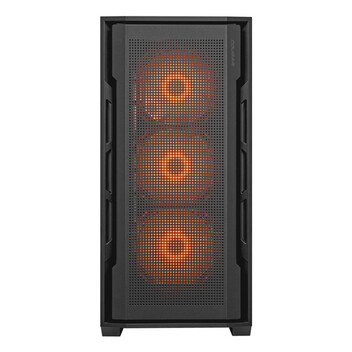 Torre PC Torre Cougar Midi Tower ATX EATX Vidrio Templado RGB 4 Ventiladores USB-C Negro