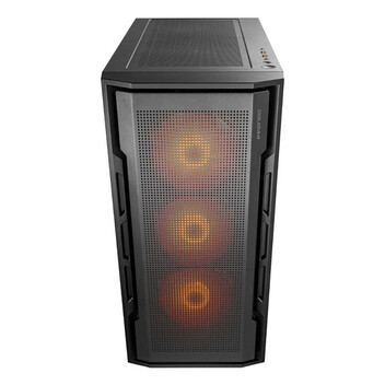 Torre PC Torre Cougar Midi Tower ATX EATX Vidrio Templado RGB 4 Ventiladores USB-C Negro