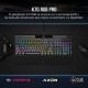 Corsair K70 RGB Pro Teclado Mecánico Gaming Switch Cherrry MX Red Negro