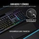 Corsair K70 RGB Pro Teclado Mecánico Gaming Switch Cherrry MX Red Negro