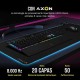 Corsair K70 RGB Pro Teclado Mecánico Gaming Switch Cherrry MX Red Negro