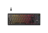 Corsair K70 CORE TKL Teclado Mecánico Gaming RGB Switch MLX Red v2 Negro