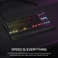 Corsair K70 PRO TKL Teclado Mecánico Gaming RGB Switch MLX Negro