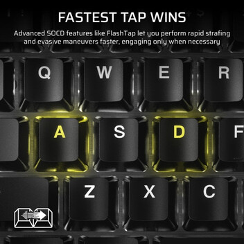 Corsair K70 PRO TKL Teclado Mecánico Gaming RGB Switch MLX Negro