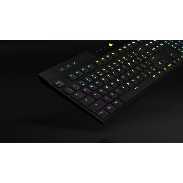 Corsair K100 AIR Teclado Mecánico Inalámbrico Gaming Cherry MX Ultra Low RGB