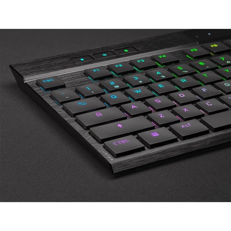 Corsair K100 AIR Teclado Mecánico Inalámbrico Gaming Cherry MX Ultra Low RGB