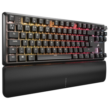 Corsair K70 CORE TKL Teclado Mecánico Gaming Inalámbrico RGB Switch MLX Red V2 Negro Corsair K70 CORE TKL Teclado Mecánico Gaming Inalámbrico RGB Switch MLX Red V2 Negro