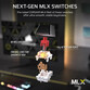 Corsair K70 CORE TKL Teclado Mecánico Gaming Inalámbrico RGB Switch MLX Red V2 Negro Corsair K70 CORE TKL Teclado Mecánico Gaming Inalámbrico RGB Switch MLX Red V2 Negro