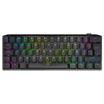Corsair K70 Pro Mini Wireless Teclado Mecánico Gaming Inalámbrico RGB Cherry MX Red Corsair K70 Pro Mini Wireless Teclado Mecánico Gaming Inalámbrico RGB Cherry MX Red