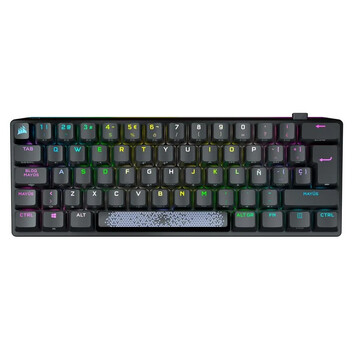 Corsair K70 Pro Mini Wireless Teclado Mecánico Gaming Inalámbrico RGB Cherry MX Red Corsair K70 Pro Mini Wireless Teclado Mecánico Gaming Inalámbrico RGB Cherry MX Red