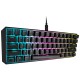 Corsair K65 Mini Teclado Mecánico Gaming RGB Switch Cherry MX Red Negro