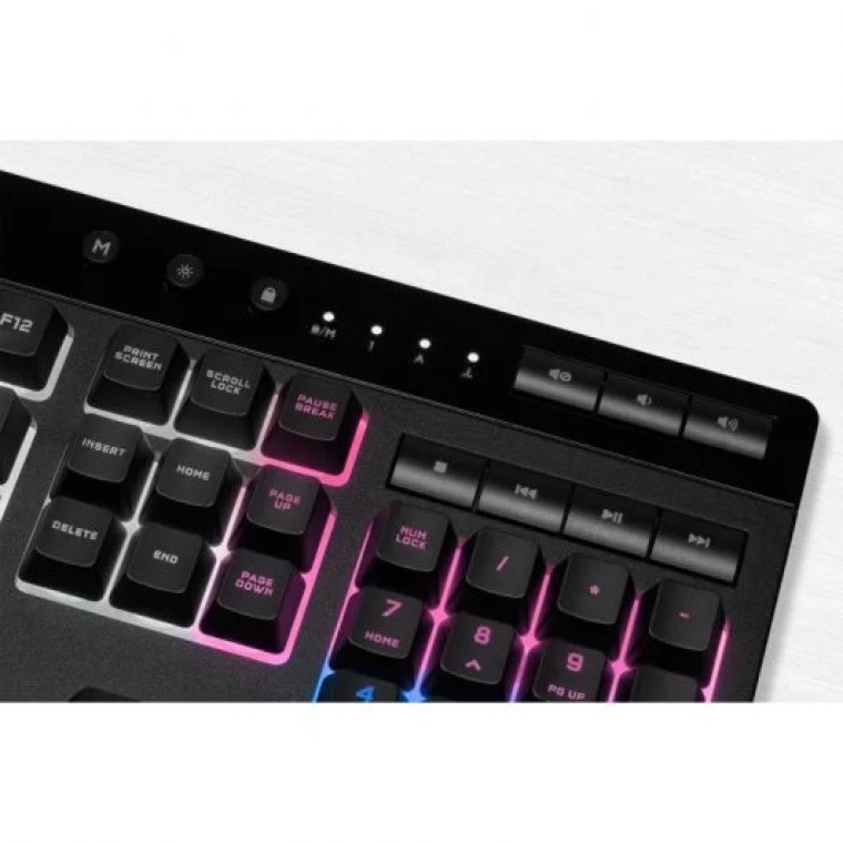 Corsair K55 RGB PRO XT Teclado Gaming Retroiluminado Negro