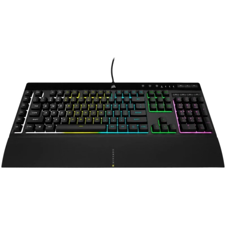 Corsair K55 RGB PRO teclado USB AZERTY Francés Negro