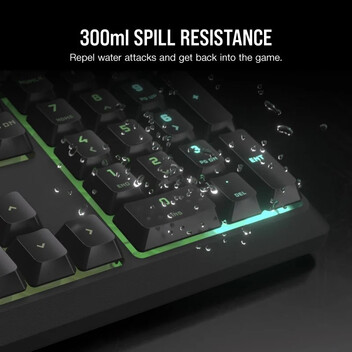 Corsair K55 CORE RGB Teclado Gaming Retroiluminado Negro Corsair K55 CORE RGB Teclado Gaming Retroiluminado Negro