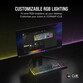 Corsair K55 CORE RGB Teclado Gaming Retroiluminado Negro Corsair K55 CORE RGB Teclado Gaming Retroiluminado Negro