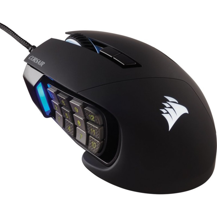 Corsair Scimitar RGB Elite Ratón Gaming Óptico 18000DPI