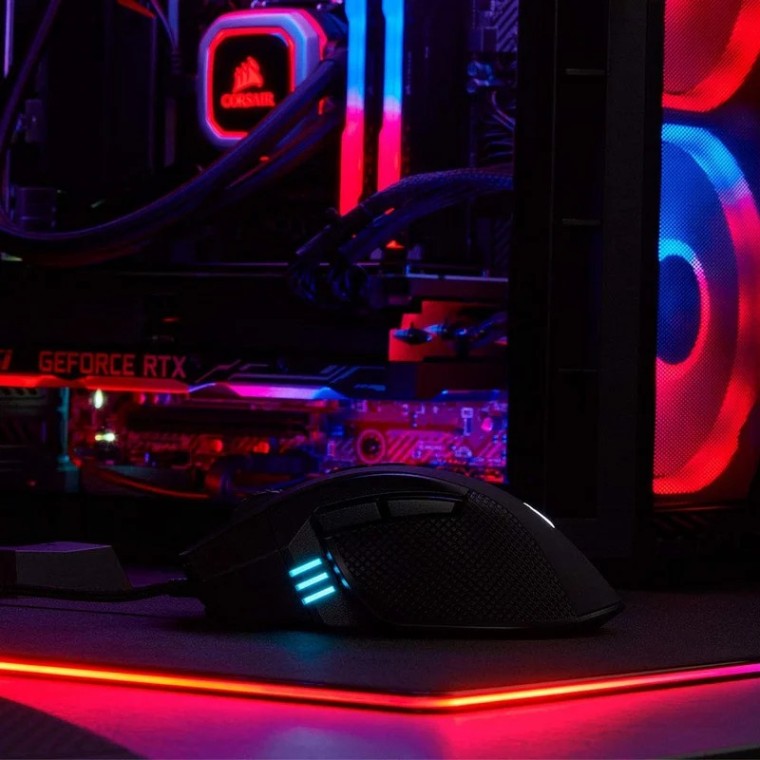 Corsair Ironclaw RGB Ratón Gaming 18000DPI