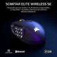 Ratón Corsair inalámbrico Scimitar ELITE WL SE. 33000 DPI 16 botones Key Slider RGB 150h batería Neg