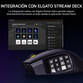 Ratón Corsair inalámbrico Scimitar ELITE WL SE. 33000 DPI 16 botones Key Slider RGB 150h batería Neg