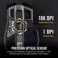 Corsair Ironclaw RGB Wireless Ratón Gaming 18000DPI Corsair Ironclaw RGB Wireless Ratón Gaming 18000DPI