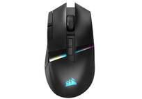 Corsair Darkstar Wireless RGB MMO Ratón Inalámbrico Gaming Negro 26000 PPP