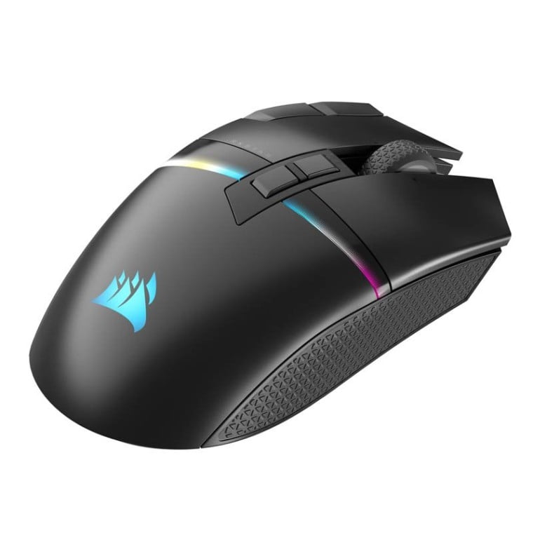 Corsair Darkstar Wireless RGB MMO Ratón Inalámbrico Gaming Negro 26000 PPP