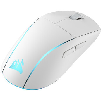 Corsair M75 RGB WIRELESS Ratón Gaming Inalámbrico 26000 DPI Blanco