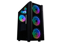 Hiditec V30 ARGB Cristal Templado USB 3.0