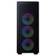 Hiditec H1 Air ARGB Midi Tower Cristal Templado USB 2.0 Negra