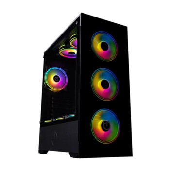 Torre PC Caja Hiditec Z20 Aura ARGB Semitorre ATX Cristal Templado USB-C 9 Ventiladores Torre PC Caja Hiditec Z20 Aura ARGB Semitorre ATX Cristal Templado USB-C 9 Ventiladores