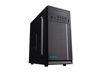 Torre PC Torre Hiditec Q5 PRO Mini ATX/ITX USB 3.1 Type-C Lector SD Compacta Negra