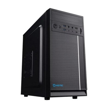 Torre PC Torre Hiditec Q5 PRO Mini ATX/ITX USB 3.1 Type-C Lector SD Compacta Negra Torre PC Torre Hiditec Q5 PRO Mini ATX/ITX USB 3.1 Type-C Lector SD Compacta Negra