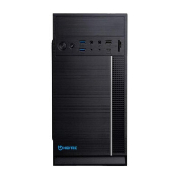 Torre PC Torre Hiditec Q5 PRO Mini ATX/ITX USB 3.1 Type-C Lector SD Compacta Negra Torre PC Torre Hiditec Q5 PRO Mini ATX/ITX USB 3.1 Type-C Lector SD Compacta Negra