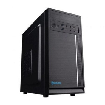 Torre PC Torre Hiditec Q5 PRO Mini ATX/ITX USB 3.1 Type-C Lector SD Compacta Negra Torre PC Torre Hiditec Q5 PRO Mini ATX/ITX USB 3.1 Type-C Lector SD Compacta Negra