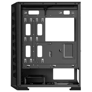 Torre PC Chasis Hiditec MH12 E-ATX ATX Micro ATX ITX Cristal Templado 4x Ventiladores ARGB Negro