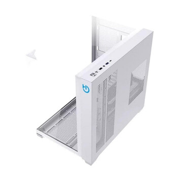 Torre PC Caja Hiditec SKY Semitorre ATX Triple Cristal Templado RGB Plata 7 Ventiladores Panel USB-C Torre PC Caja Hiditec SKY Semitorre ATX Triple Cristal Templado RGB Plata 7 Ventiladores Panel USB-C