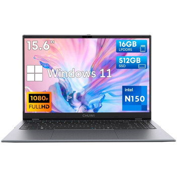 Portátil Chuwi Gemibook Plus 15,6" N150 16GB 512GB SSD IPS Webcam HD