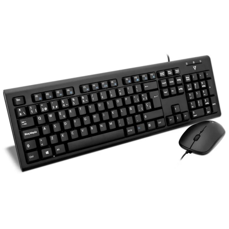 V7 CKU200ES Combo Teclado + Ratón USB