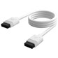 Corsair iCUE LINK Cable 1x 600mm con Conector Recto Blanco Corsair iCUE LINK Cable 1x 600mm con Conector Recto Blanco