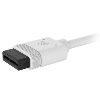 Corsair iCUE LINK Cable 1x 600mm con Conector Recto Blanco Corsair iCUE LINK Cable 1x 600mm con Conector Recto Blanco