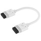 Corsair iCUE LINK Cable 2x 100mm con Conectores Rectos Blanco