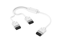 Corsair iCUE LINK Cable 1x 600mm Y-Cable con Conectores Rectos Blanco Corsair iCUE LINK Cable 1x 600mm Y-Cable con Conectores Rectos Blanco