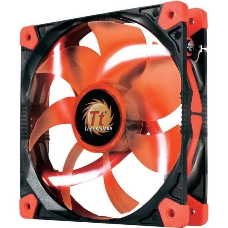 Thermaltake Luna 12 LED Ventilador 120mm Rojo