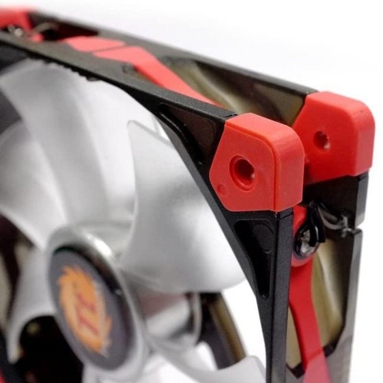 Thermaltake Luna 12 LED Ventilador 120mm Rojo